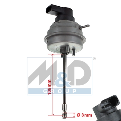 [64015B] E-actuator for turbocharger