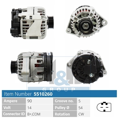 [5510260] Alternator