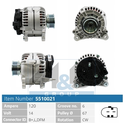 [5510021] Alternator