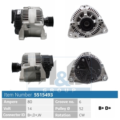 [5515493] Alternator