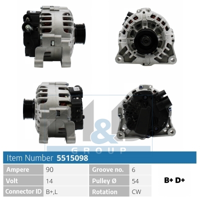 [5515098] Alternator