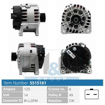 [5515181] Alternator