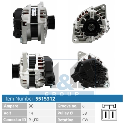 [5515312] Alternator