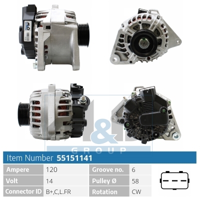 [55151141] Alternator