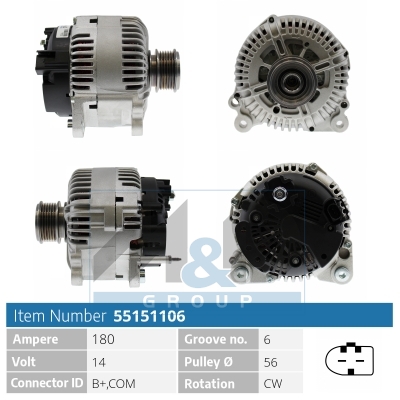 [55151106] Alternator