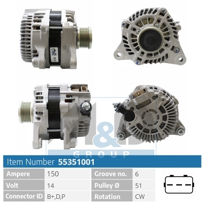 [55351001] Alternator