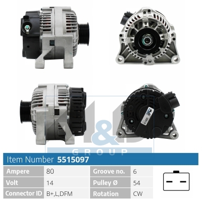 [5515097] Alternator