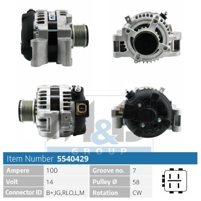 [5540429] Alternator