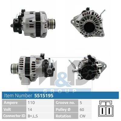 [5515195] Alternator