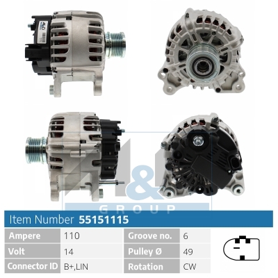 [55151115] Alternator
