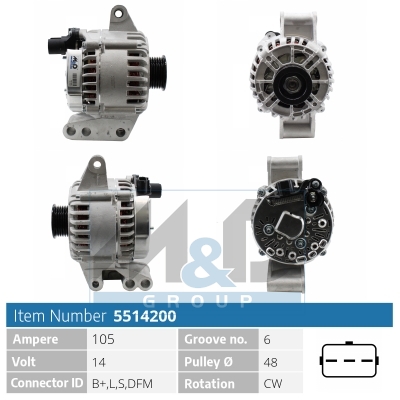 [5514200] Alternator