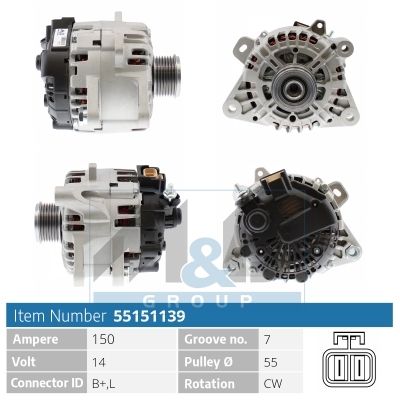 [55151139] Alternator