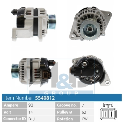 [5540812] Alternator