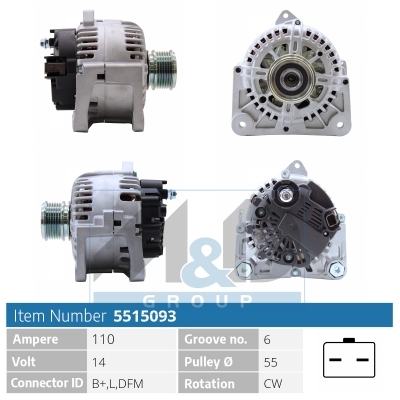 [5515093] Alternator