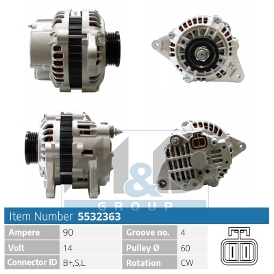 [5532363] Alternator