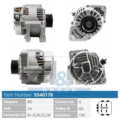 [5540178] Alternator