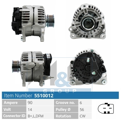 [5510012] Alternator
