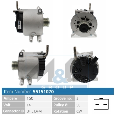 [55151070] Alternator