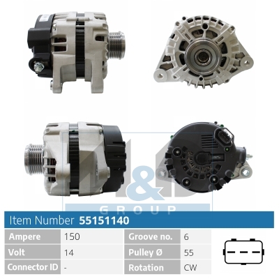 [55151140] Alternator