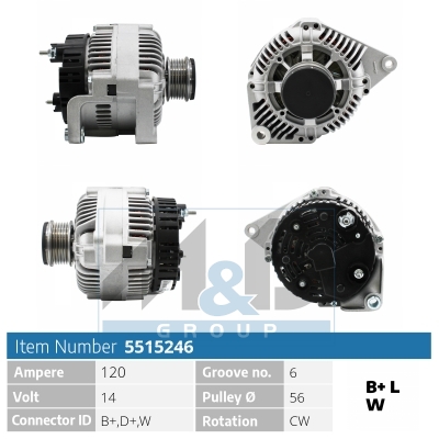 [5515246] Alternator