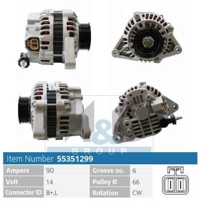 [55351299] Alternator