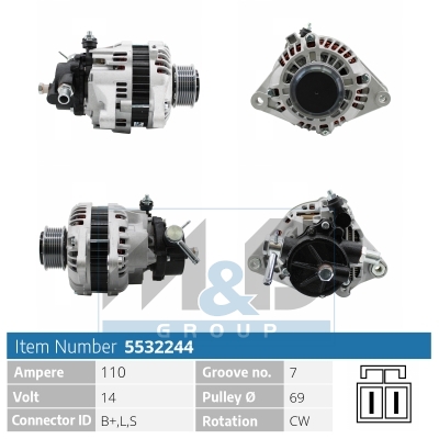 [5532244] Alternator