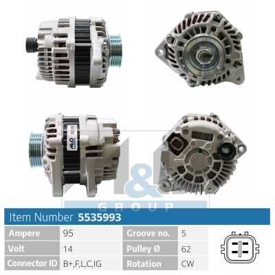 [5535993] Alternator