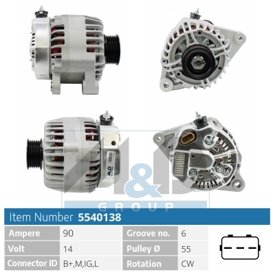 [5540138] Alternator