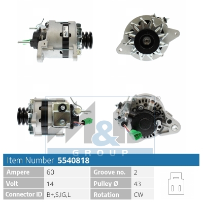 [5540818] Alternator
