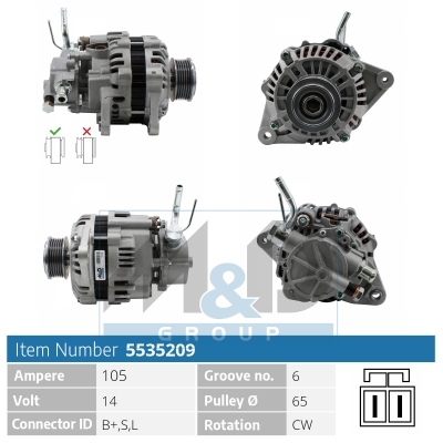 [5535209] Alternator