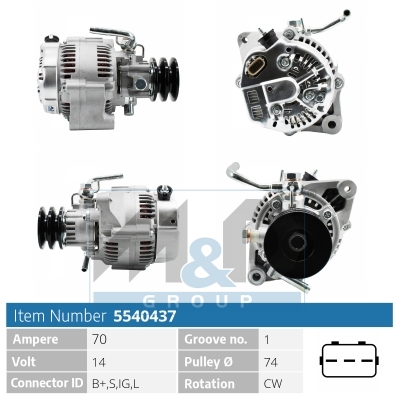 [5540437] Alternator