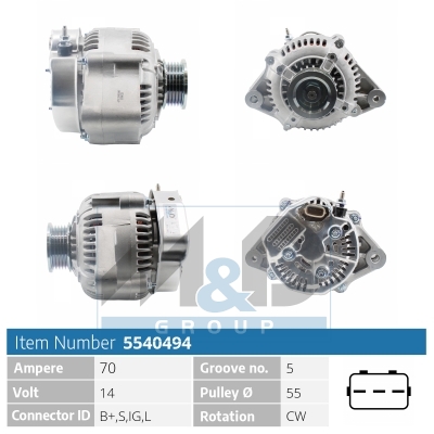 [5540494] Alternator