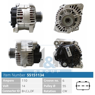 [55151134] Alternator