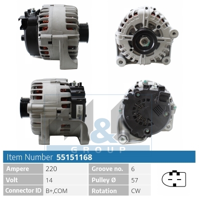 [55151168] Alternator