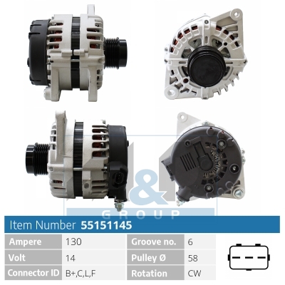 [55151145] Alternator