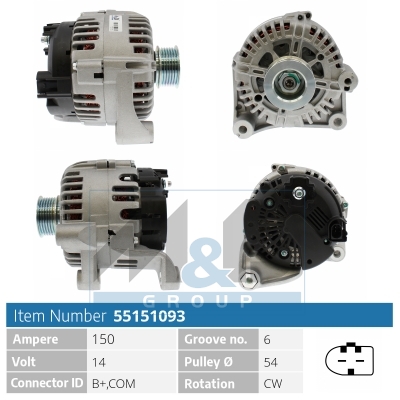 [55151093] Alternator