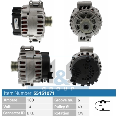 [55151071] Alternator