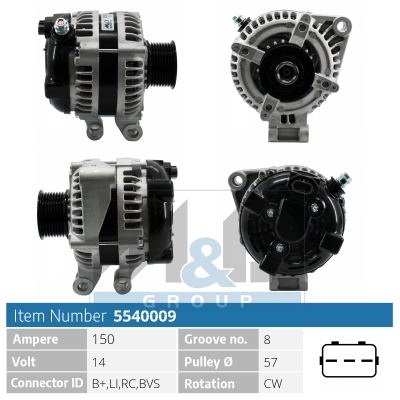 [5540009] Alternator