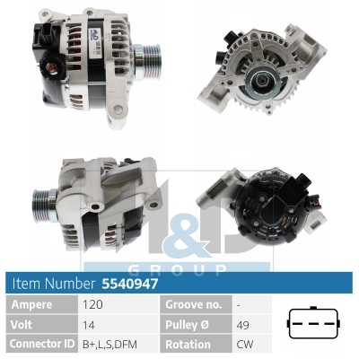 [5540947] Alternator