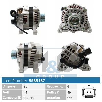 [5535187] Alternator