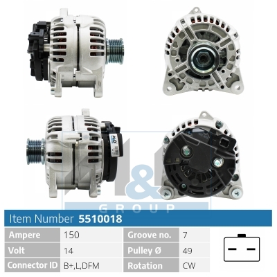 [5510018] Alternator
