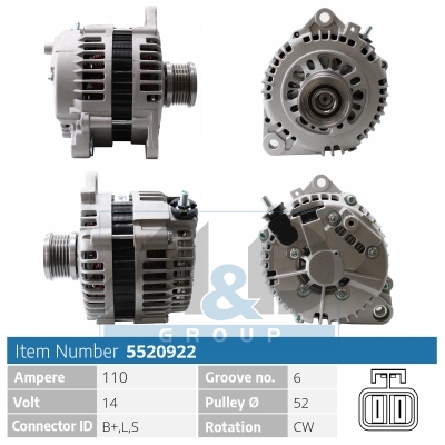 [5520922] Alternator