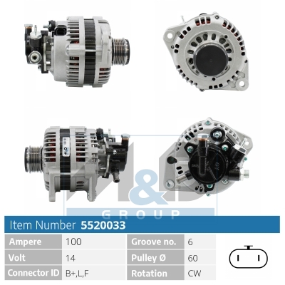 [5520033] Alternator