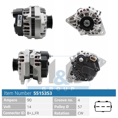 [5515353] Alternator