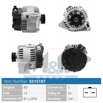 [5515197] Alternator