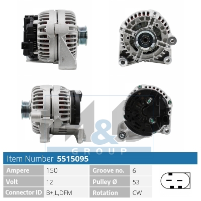 [5515095] Alternator