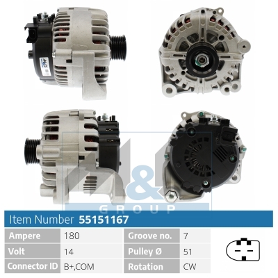 [55151167] Alternator