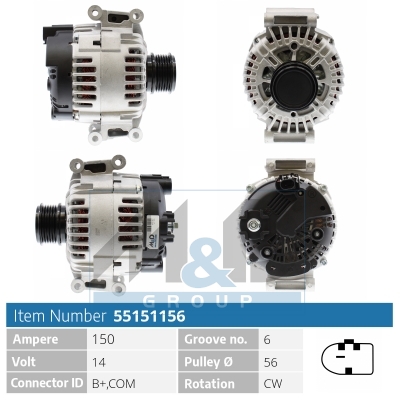 [55151156] Alternator