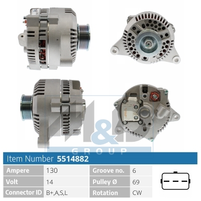 [5514882] Alternator