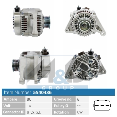[5540436] Alternator